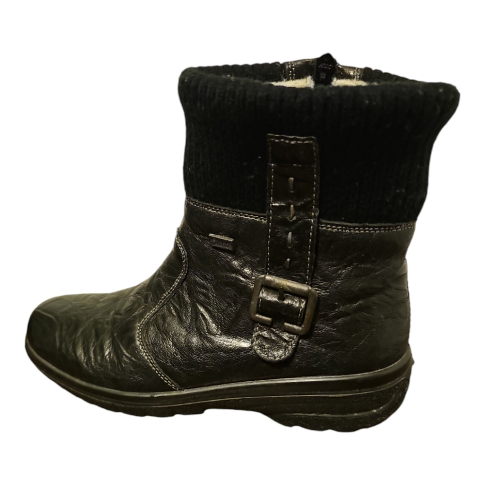Rieker Hillary Black Winter Boots
